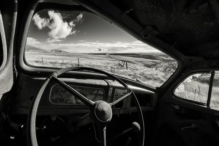 Framed Print : Sunday Drive. Creator: Joshua Johnston Framed Print : Sunday Drive. Creator: Joshua Johnston
