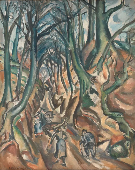 Framed Print : The Sunken Road in Winter (Le chemin creux, l'hiver), 1913. Creator: Friesz, Achille-Emile-Othon (1879-1949). The Sunken Road in Winter (Le chemin creux, l'hiver), 1913. Creator: Friesz, Achille-Emile-Othon (1879-1949) Framed Print : The Sunken Road in Winter (Le chemin creux, l'hiver), 1913. Creator: Friesz, Achille-Emile-Othon (1879-1949). The Sunken Road in Winter (Le chemin creux, l'hiver), 1913. Creator: Friesz, Achille-Emile-Othon (1879-1949)