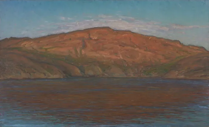 Framed Print : Sunlight on the rock, 1904. Creator: Karl Nordstrom Framed Print : Sunlight on the rock, 1904. Creator: Karl Nordstrom