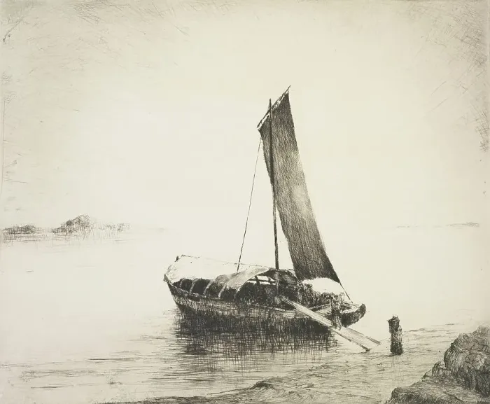Framed Print : Sunrise, 1915-34. Creator: Sydney Mackenzie Litten Framed Print : Sunrise, 1915-34. Creator: Sydney Mackenzie Litten
