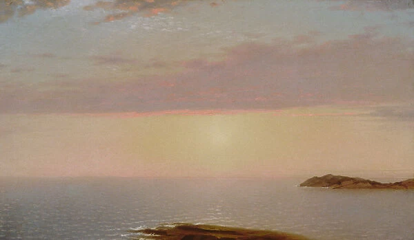 Sunset, 1872. Creator: John Frederick Kensett