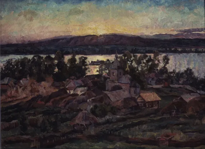 Framed Print : Sunset, 1928. Artist: Lentulov, Aristarkh Vasilyevich (1882-1943) Framed Print : Sunset, 1928. Artist: Lentulov, Aristarkh Vasilyevich (1882-1943)