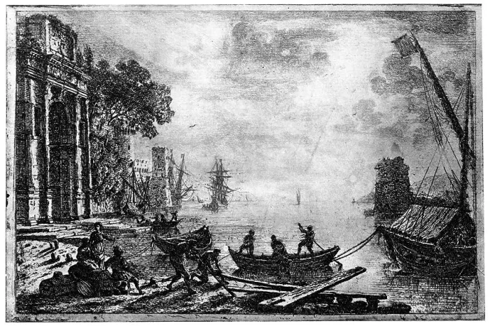 Framed Print : Sunset, c1620-1680 (1924)Artist: Claude Lorrain Framed Print : Sunset, c1620-1680 (1924)Artist: Claude Lorrain