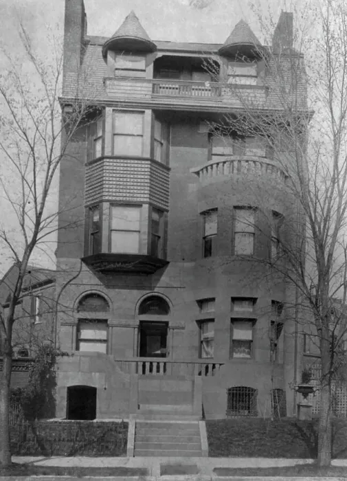 Framed Print : Sunset Cox House, Washington, D.C. 1900?. Creator: Frances Benjamin Johnston Framed Print : Sunset Cox House, Washington, D.C. 1900?. Creator: Frances Benjamin Johnston