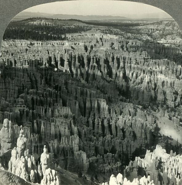 Sunset in the Silent City, Bryce Canyon, Utah, c1930s. Creator: Unknown