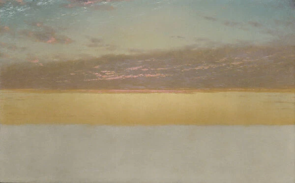 Sunset Sky, 1872. Creator: John Frederick Kensett