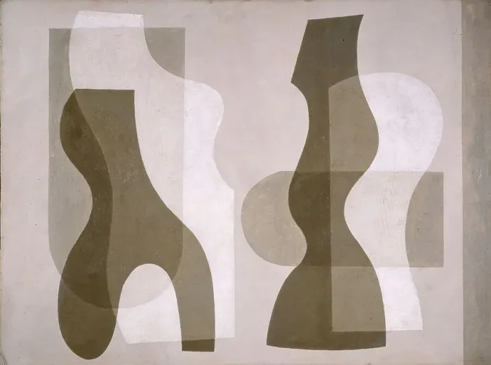 Framed Print : Superimposed Forms, 1938. Creator: Jessica Dismorr Framed Print : Superimposed Forms, 1938. Creator: Jessica Dismorr