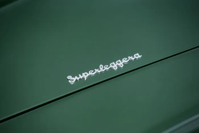 Framed Print : Superleggera logo on a 1961 Aston Martin DB4 GT previously owned by Donald Campbell Framed Print : Superleggera logo on a 1961 Aston Martin DB4 GT previously owned by Donald Campbell