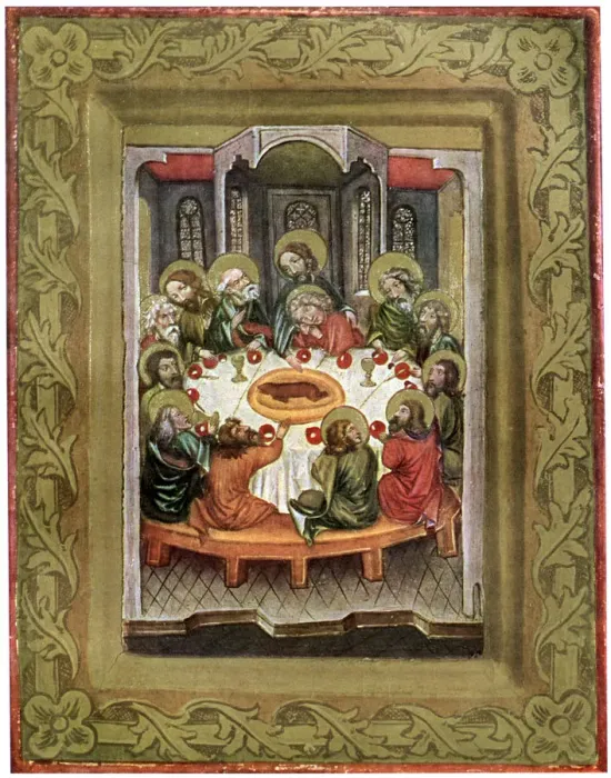 Framed Print : The Last Supper, after 1420 (1955)