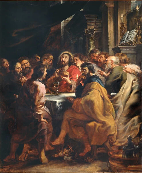The Last Supper, 1631-1632. Creator: Rubens, Pieter Paul (1577-1640)