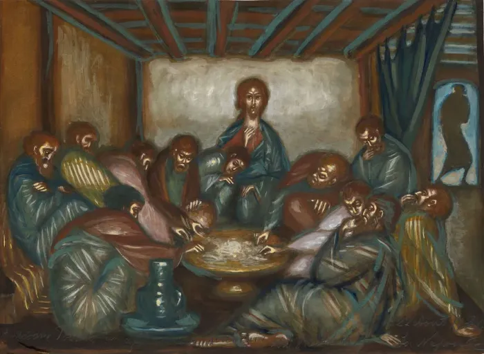 Framed Print : The Last Supper Framed Print : The Last Supper