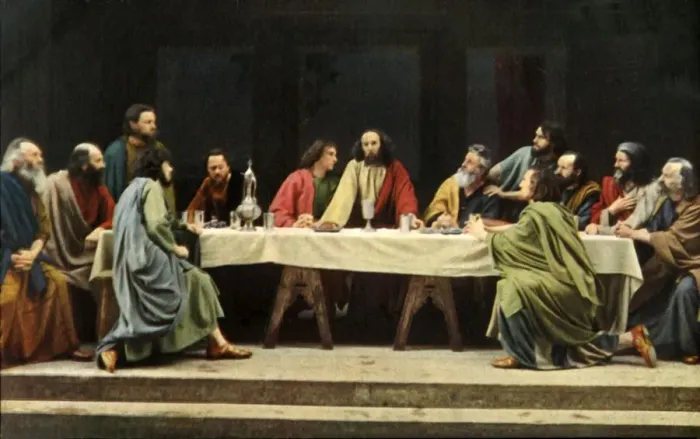 Framed Print : The Last Supper, 1922. Creator: Henry Traut Framed Print : The Last Supper, 1922. Creator: Henry Traut