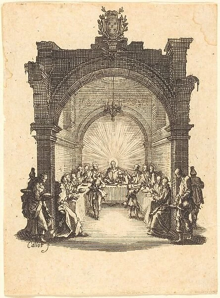 The Last Supper, c. 1624  /  1625. Creator: Jacques Callot