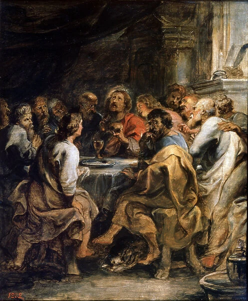 The Last Supper, c1630-1631. Artist: Peter Paul Rubens