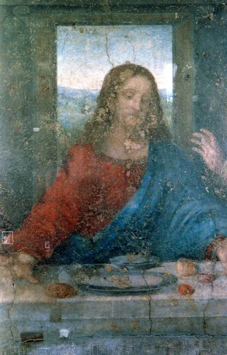 Framed Print : The Last Supper, Detail, 1495-1498. Artist: Leonardo da Vinci Framed Print : The Last Supper, Detail, 1495-1498. Artist: Leonardo da Vinci