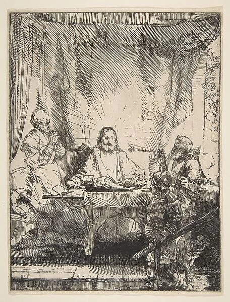 The Supper at Emmaus, 1654. Creator: Rembrandt Harmensz van Rijn