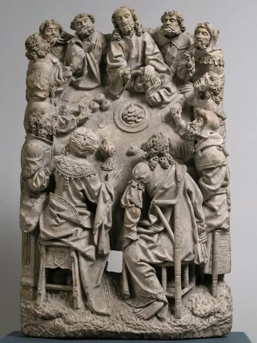 Framed Print : The Last Supper, German or South Netherlandish, ca. 1500-1530. Creator: Unknown Framed Print : The Last Supper, German or South Netherlandish, ca. 1500-1530. Creator: Unknown