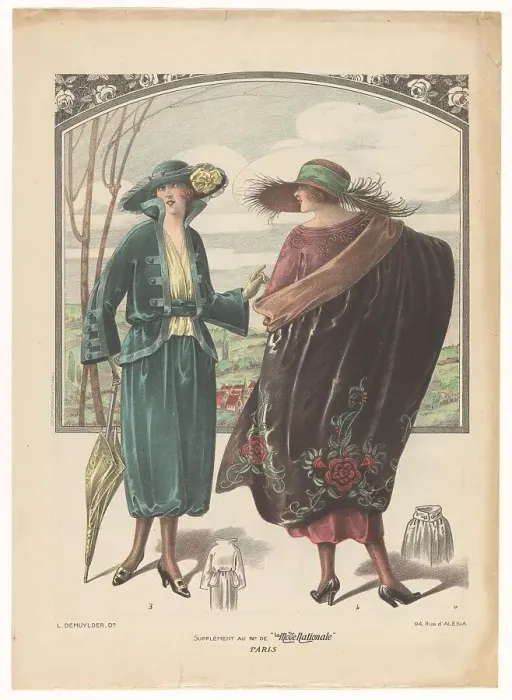 Framed Print : Supplement au No. The La Mode National Paris, Nos. 3 and 4, c.1908-c.1910. Creator: Anon. Supplement au No. The La Mode National Paris, Nos. 3 and 4, c.1908-c.1910. Creator: Anon Framed Print : Supplement au No. The La Mode National Paris, Nos. 3 and 4, c.1908-c.1910. Creator: Anon. Supplement au No. The La Mode National Paris, Nos. 3 and 4, c.1908-c.1910. Creator: Anon