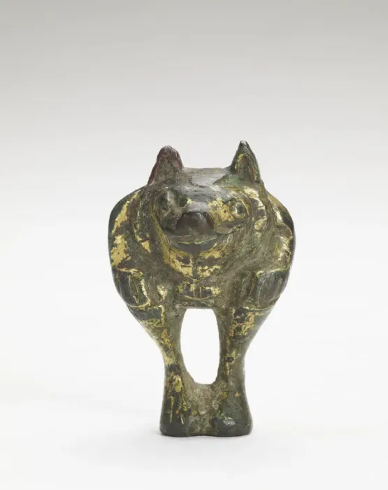 Framed Print : Support in the form of a bear, Han dynasty, 206 BCE-220 CE. Creator: Unknown Framed Print : Support in the form of a bear, Han dynasty, 206 BCE-220 CE. Creator: Unknown