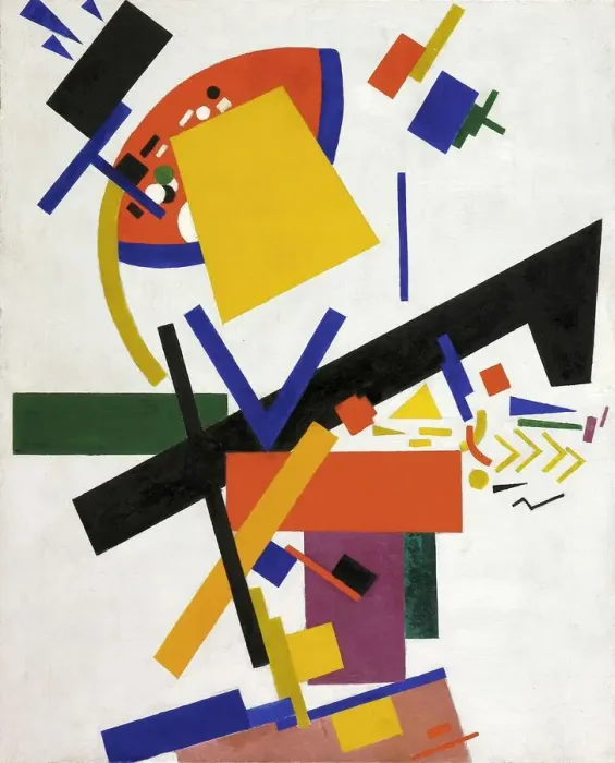 Framed Print : Suprematism, 1915 Framed Print : Suprematism, 1915
