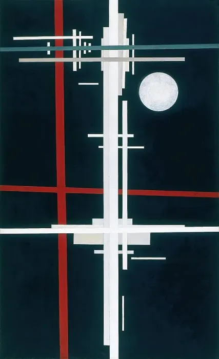 Framed Print : Suprematist Composition, 1923. Creator: Il'ya Chashnik Framed Print : Suprematist Composition, 1923. Creator: Il'ya Chashnik