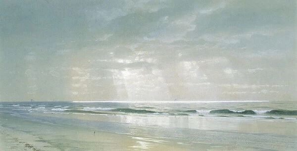 Surf, 1870. Creator: William Trost Richards
