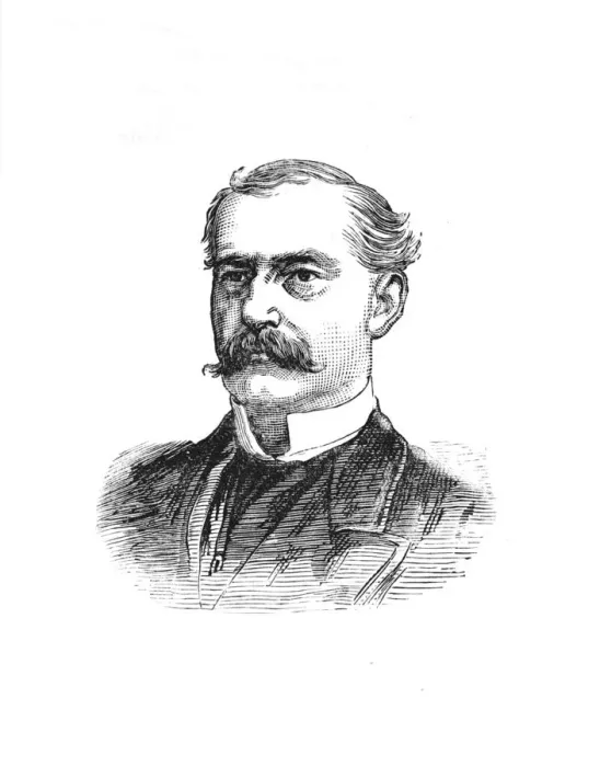 Framed Print : Surgeon-General Hanbury, c1882-85 Framed Print : Surgeon-General Hanbury, c1882-85