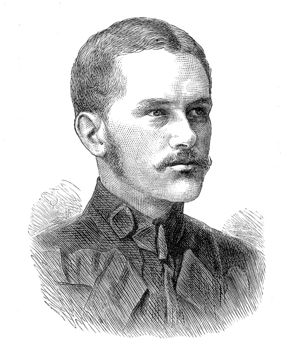 Framed Print : Surgeon-Major E. B. Hartley, V.C. Cape Mounted Rifles, 1881. Creator: Unknown Framed Print : Surgeon-Major E. B. Hartley, V.C. Cape Mounted Rifles, 1881. Creator: Unknown