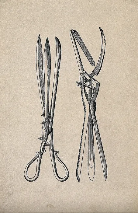 Framed Print : Surgical instrument. Creator: Unknown Framed Print : Surgical instrument. Creator: Unknown