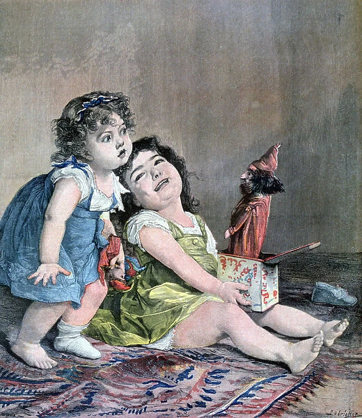 The Surprise, 1891. Artist: F Meaulle