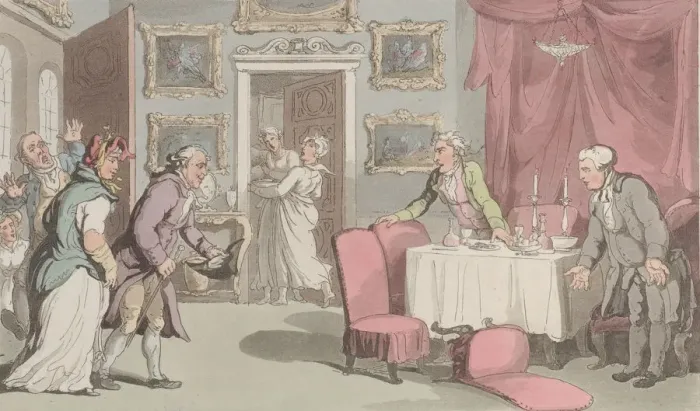Framed Print : The Surprise, from The Vicar of Wakefield, May 1, 1817. May 1, 1817 Framed Print : The Surprise, from The Vicar of Wakefield, May 1, 1817. May 1, 1817