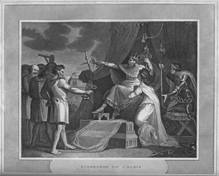 Framed Print : Surrender of Calais, 1838 Framed Print : Surrender of Calais, 1838
