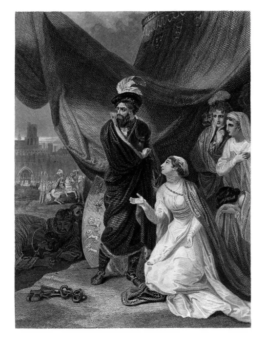 Framed Print : The Surrender of Calais, (1860). Artist: JC Armytage Framed Print : The Surrender of Calais, (1860). Artist: JC Armytage