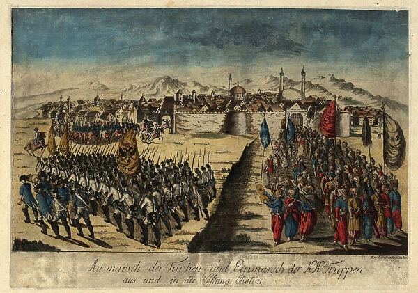Surrender of the fortress Khotyn on September 29, 1788, 1788