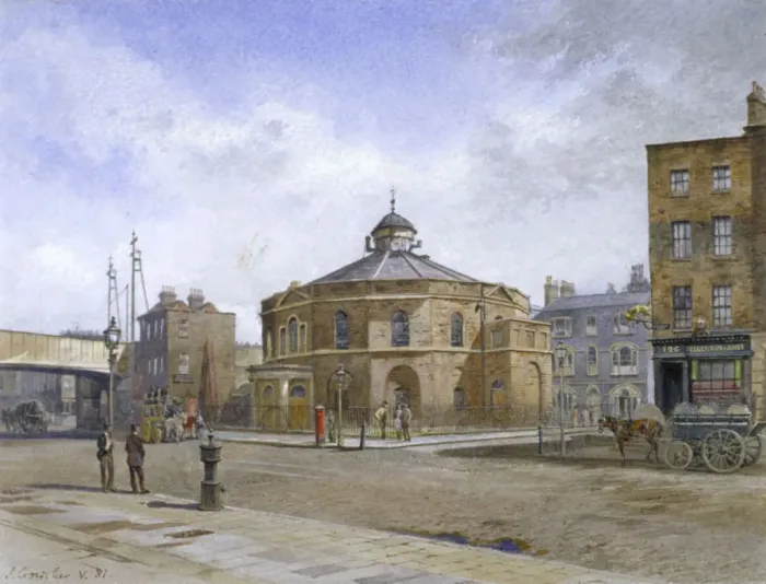 Framed Print : Surrey Chapel, no 196 Blackfriars Road, Southwark, London, 1881. Artist: John Crowther Framed Print : Surrey Chapel, no 196 Blackfriars Road, Southwark, London, 1881. Artist: John Crowther