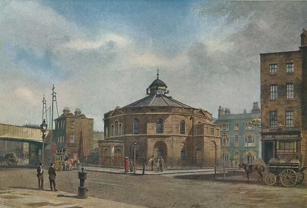 The Surrey Chapel, Blackfriars Road, no 196 Blackfriars Road, Southwark, London, 1881 (1926). Artist: John Crowther