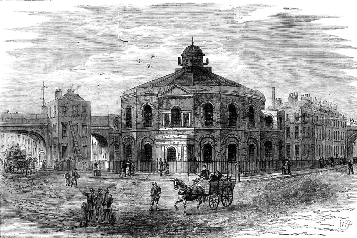 Framed Print : Surrey Chapel, Blackfriars-Road (Rowland Hill's Chapel), 1881. Creator: William James Palmer. Surrey Chapel, Blackfriars-Road (Rowland Hill's Chapel), 1881 Framed Print : Surrey Chapel, Blackfriars-Road (Rowland Hill's Chapel), 1881. Creator: William James Palmer. Surrey Chapel, Blackfriars-Road (Rowland Hill's Chapel), 1881