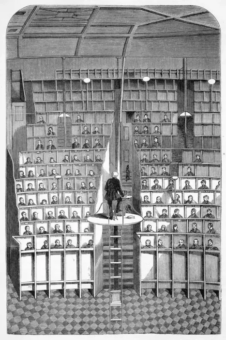 Framed Print : Surrey House of Correction, Wandsworth, London, 1862 Framed Print : Surrey House of Correction, Wandsworth, London, 1862