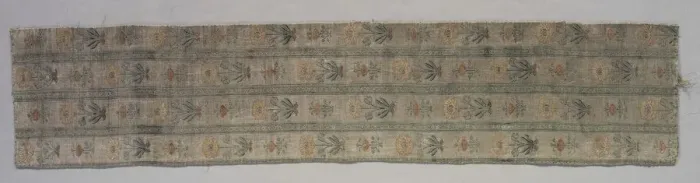Framed Print : Surround for Turkish Silk Cushion Cover, early 1600s. Creator: Unknown Framed Print : Surround for Turkish Silk Cushion Cover, early 1600s. Creator: Unknown