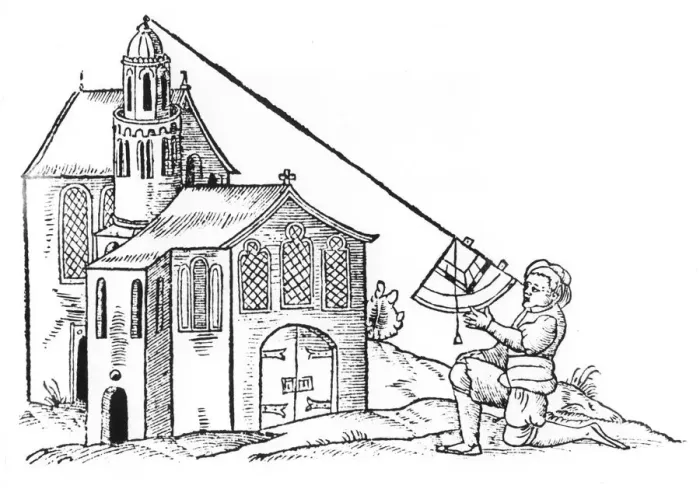 Framed Print : Surveying, 1551 Framed Print : Surveying, 1551