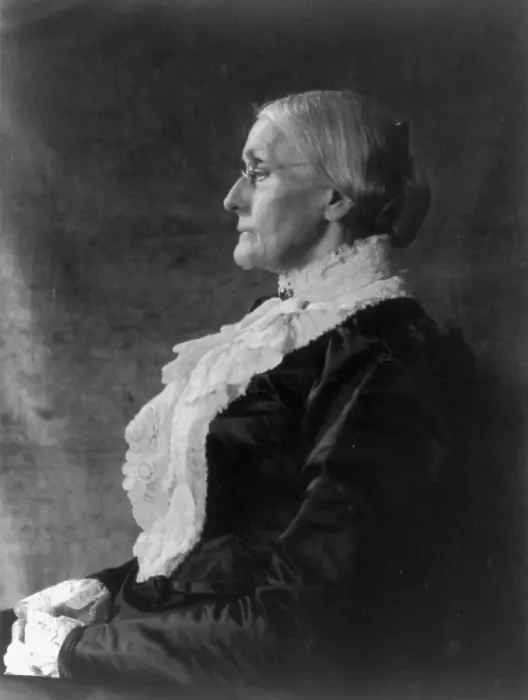 Framed Print : Susan B. Anthony, c1890-1906. Creator: Frances Benjamin Johnston Framed Print : Susan B. Anthony, c1890-1906. Creator: Frances Benjamin Johnston
