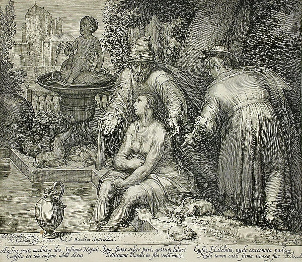 Susanna at the Bath, 1602. Creator: Jan Saenredam