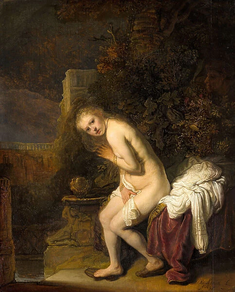Susanna at her Bath, 1636. Creator: Rembrandt van Rhijn (1606-1669)