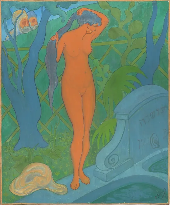 Framed Print : Susanna and the Elders, 1891. Creator: Ranson, Paul Elie (1864-1909)