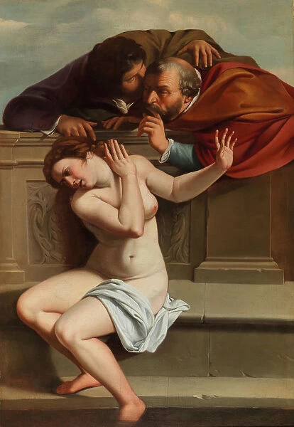 Susanna and the Elders. After Artemisia Gentileschi. Creator: Luti, Benedetto (1666-1724)