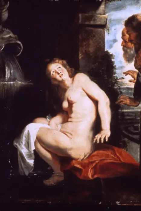 Framed Print : Susanna and the Elders, c1614. Artist: Peter Paul Rubens Framed Print : Susanna and the Elders, c1614. Artist: Peter Paul Rubens