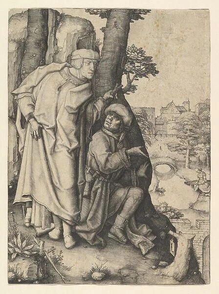 Susanna and the Two Elders, ca. 1508. Creator: Lucas van Leyden