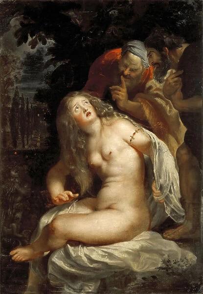 Susannah and the Elders, 1607-1608. Creator: Rubens, Pieter Paul (1577-1640)
