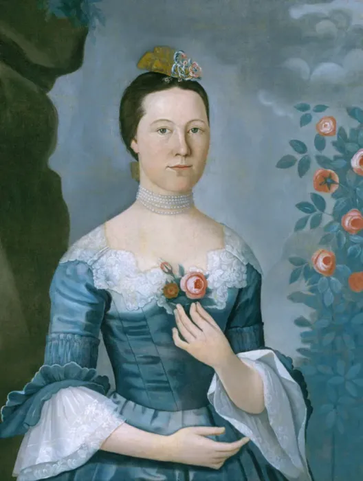Framed Print : Susannah or Mary Bontecou, ca. 1768-70. Creator: John Durand Framed Print : Susannah or Mary Bontecou, ca. 1768-70. Creator: John Durand