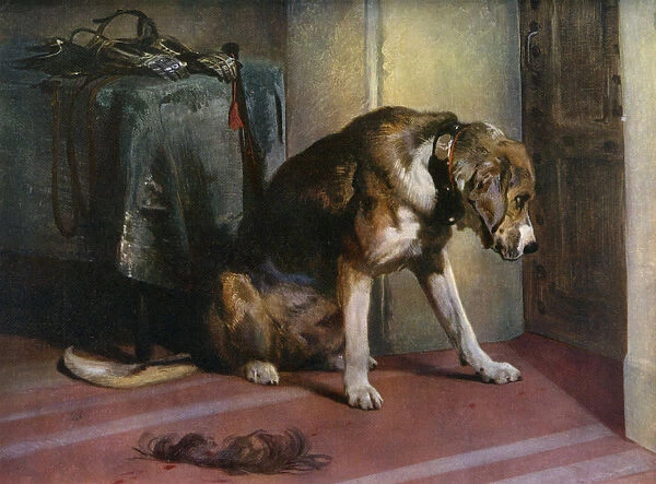 Suspense, 19th century, (1912). Artist: Edwin Henry Landseer